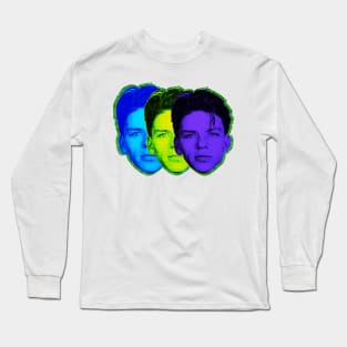 Franks Sinatra Mugshot Threeways Long Sleeve T-Shirt